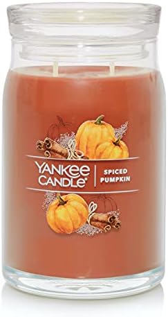Spiced Pumpkin Scented Jar Candle