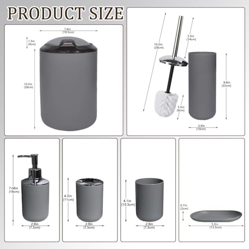 Elegant Bathroom Accessories Set