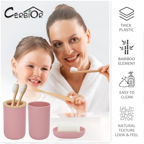 CERBIOR 6-Piece Bathroom Accessory Set