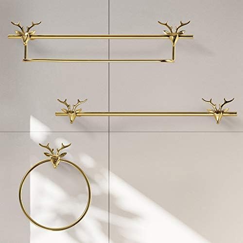 Copper Wall-Mounted Organizer Rachet for Bathroom