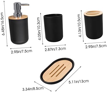 Stylish 4-Piece Mens Bathroom Set for Ellis