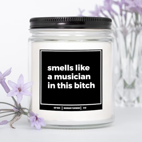 Personalized Music Candle