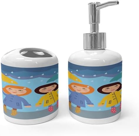 Charming Umbrella Girl Set