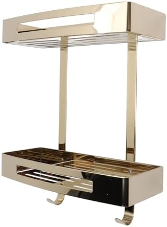 Sturdy 2-Tier Flush Organizer for Washrooms