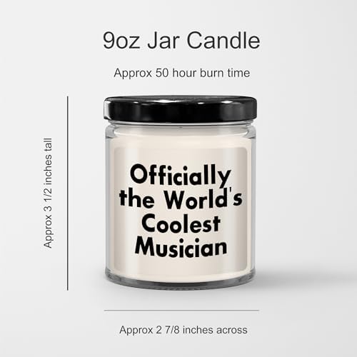 Funny Musician Candle