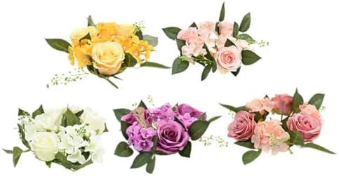 BAKOEXQUISITE - 5-Piece Candlestick Napkin Rings