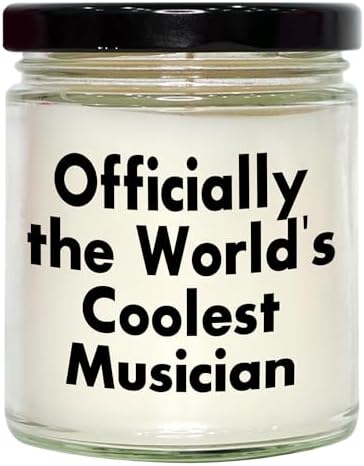 Funny Musician Candle