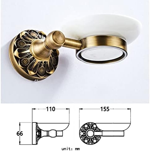 Bath Organizing Set Antique Brass Hardware Elegant bathroom Set