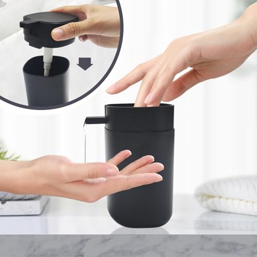 DONEHOS Black Bathroom Accessory Set 6-Piece