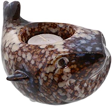 55 Inch Ceramic Shark Tealight Holder