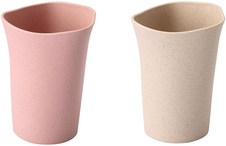 Creative Toothbrush Cup Set Off-White Pink