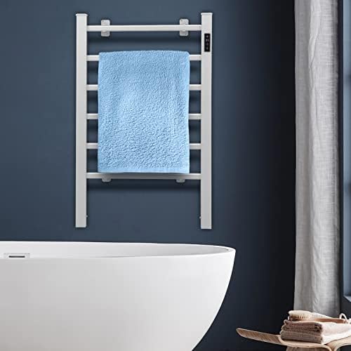 Luxury Heated Towel Rack with Timer LED Display