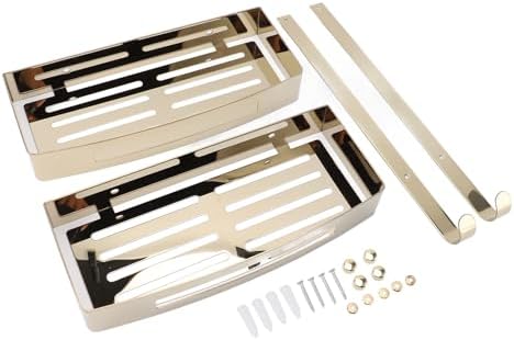 Sturdy 2-Tier Flush Organizer for Washrooms