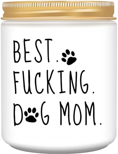 Lavender Scented Candles for Dog Mom Gifts