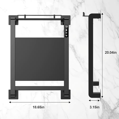 Heated Towel Rack - Quick Heating Durable Design