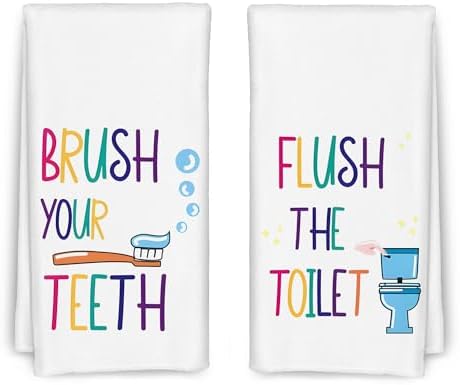 CIOJUNE Kids Bath Towels 16x24 Set of 2