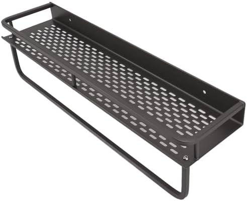 NOENNULL Easy to Install Grey Showershelf