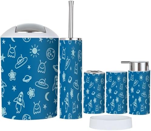 BathroomAccessoriesXNGJEMVWXOAlien Stars Set of 6