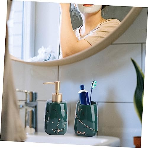 Complete Black Bathroom Set with 3 Essential Items for Organization Beauty
