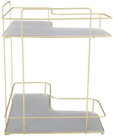 Corner Bathroom Organiser with Adjustable Shelves