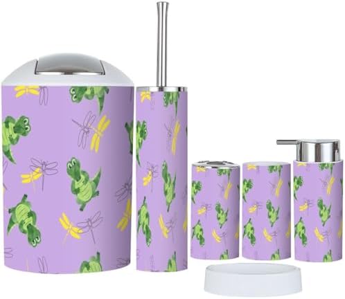 Bathroom Set 6-Piece Durable Stylish