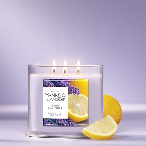 Yankee Candle Scented Candle Jar - Lemon Lavender