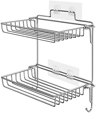 Secure Folding Organizing Rack for the Bathroom