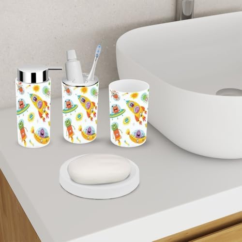 Space-Friendly Christophers Kids Bathroom Set - 6-Piece giggles Good Uses