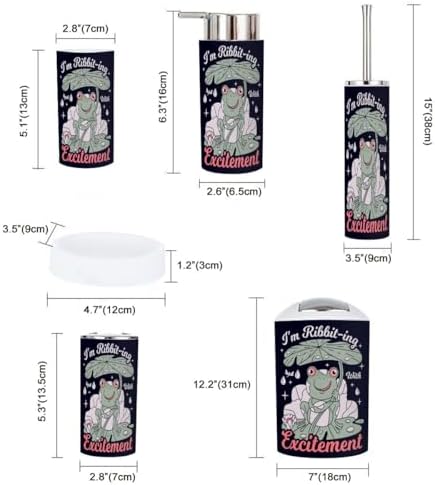 Frog Design 6-Piece - Stay Organized Stylish