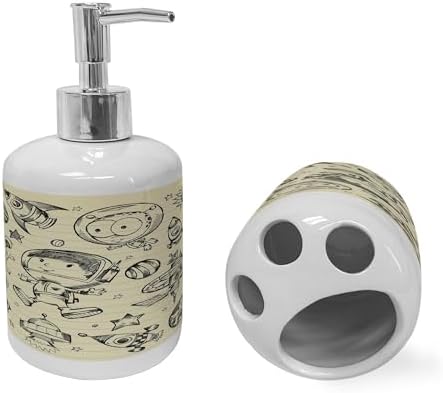 Space bath toothbrush set