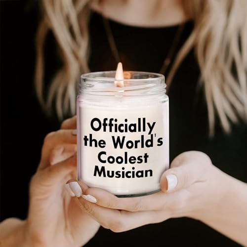 Funny Musician Candle