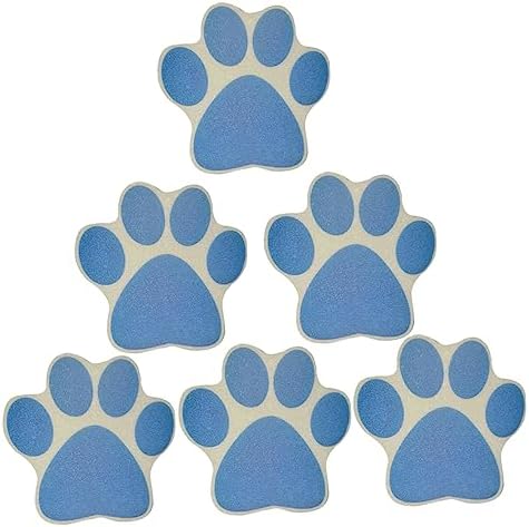 6Pcs Bathtub Stickers Non Slip Decals for Smooth Surfaces