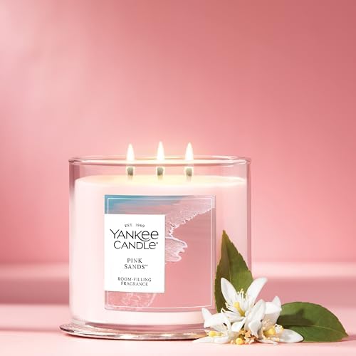 Charming Pink Sands 3 Wick Candle Jar