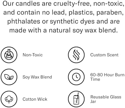 Indiana Scent Candle - Balanced Natural Soy 60-80 HR Burn farmhouse design