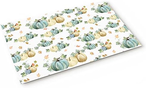 Watercolor Pumpkin Indoor Doormat 16x24