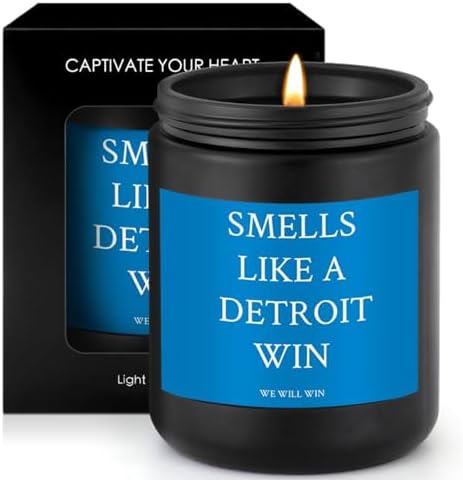 Detroit Lions Scent Candle