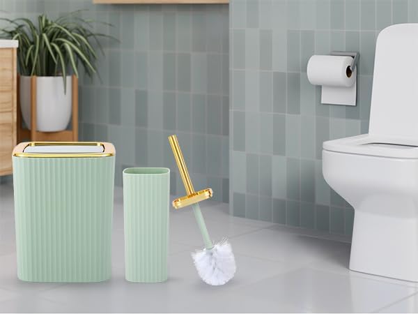 Luxury Green Bathroom Accessories Set