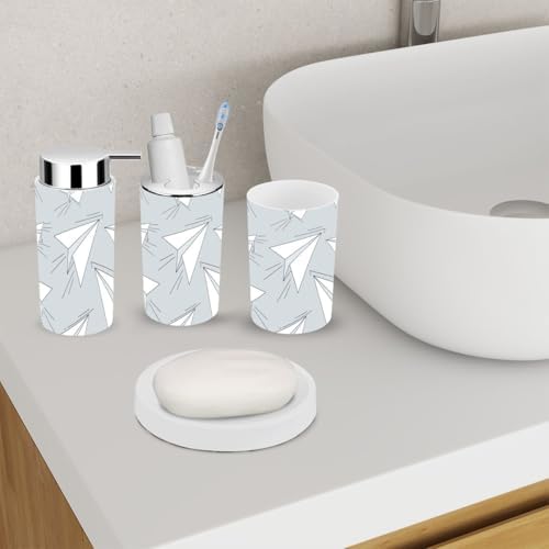 Bathroom Accessories Set Stylish 6-Piece Set for Enhancing Your Space