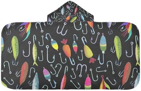 Wfrish Kids Hooded Beach Towel Wrap