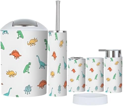 Complete Bathroom Accessories Set -- Durable Stylish for Your Daily Needs