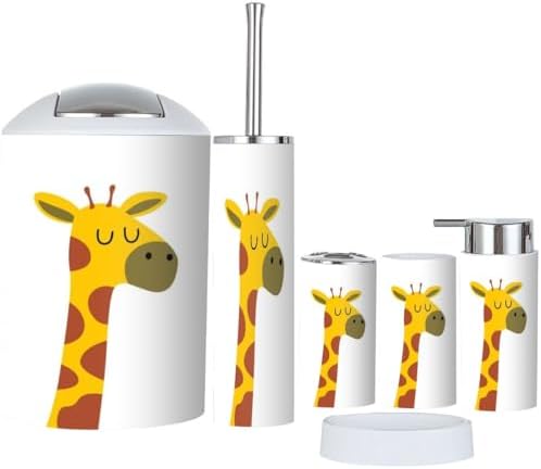 6-Piece Nursery Bathroom Set Durable Stylish