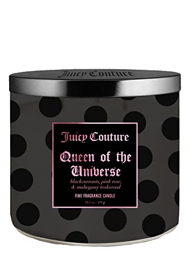 Juicy Couture Queen of the Universe Candle Black Jar