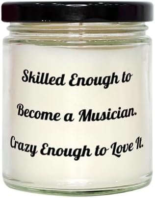 Inspire Musicians A Jar Candle for Aromatherapy Home Decor