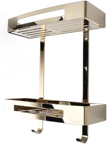 Sturdy 2-Tier Flush Organizer for Washrooms