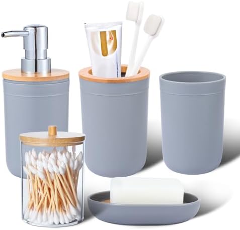 iMucci 5-Piece Bathroom Accessory Set