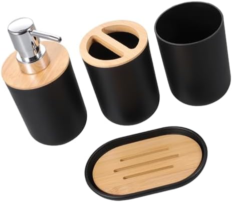 Stylish 4-Piece Mens Bathroom Set for Ellis