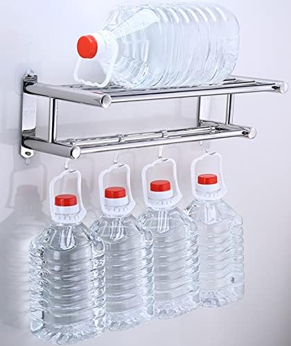 Premium Stainless Steel Towel Rack with Modern Design for Bathroom Kitchen Use