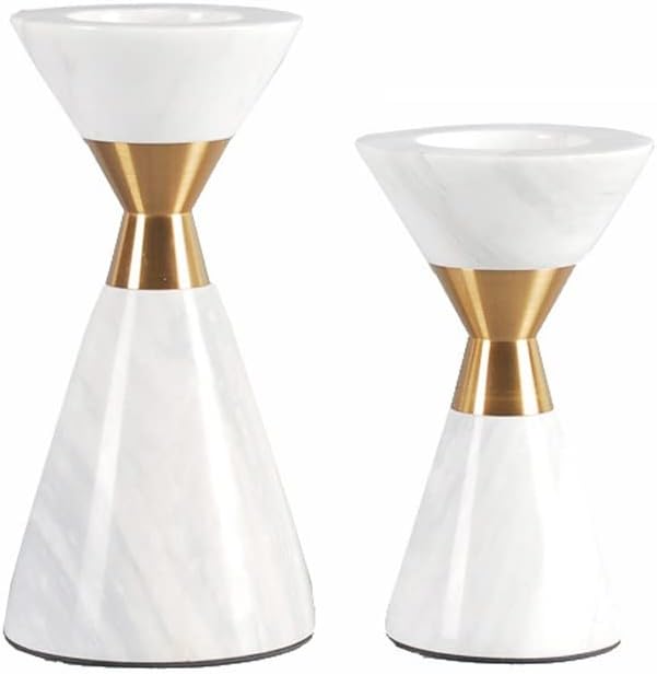 Elegant Marble Candlestick Holder