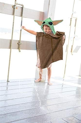 Jay Franco Star Wars The Child Bath Poncho - 28x56 Inches Cotton Towel