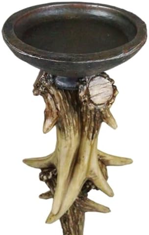 Ebros Gift Antlers Candle Holder